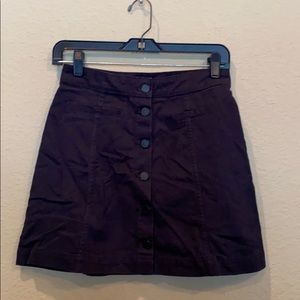 H&M: Black Jean Skirt